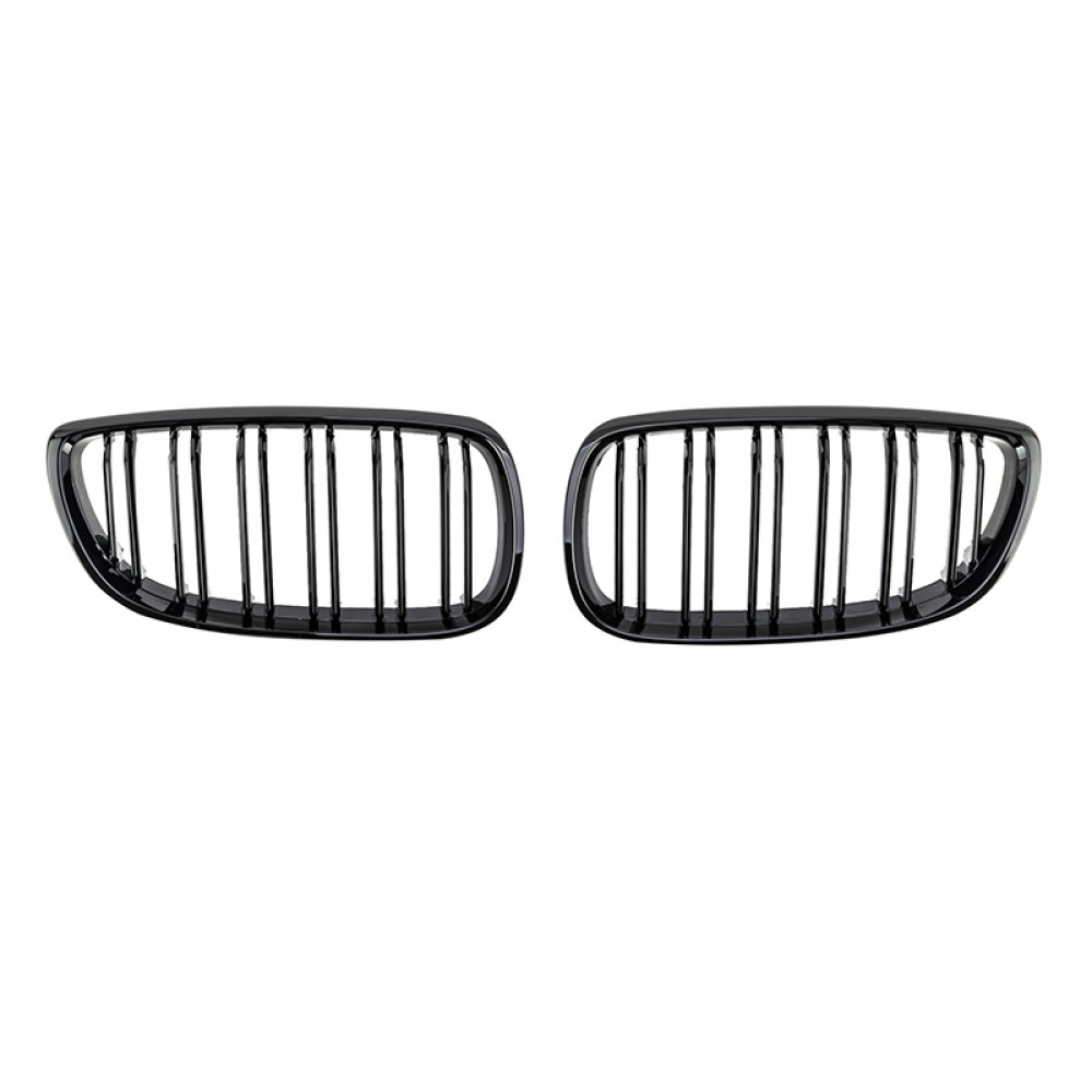Решітка радіатора (ніздрі) BMW 3-Series E92/E93 (2007-2010) в стилі M3 (Gloss Black)