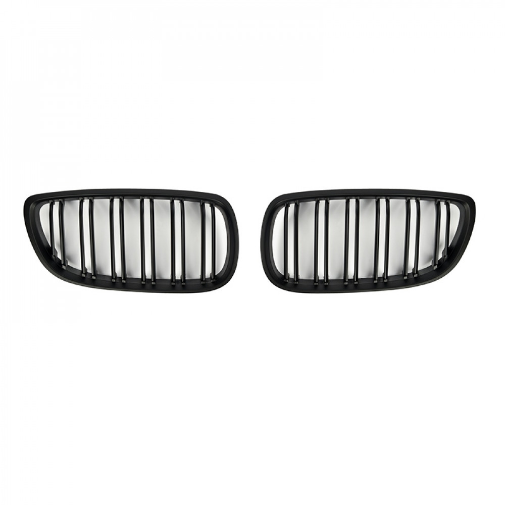 Решітка радіатора (ніздрі) BMW 3-Series E92/E93 (2007-2010) в стилі M3 Matte Black