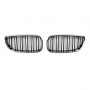 Решітка радіатора (ніздрі) BMW 3-Series E92/E93 (2007-2010) в стилі M3 Gloss Black/Chrome