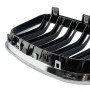 Решітка радіатора (ніздрі) BMW 3-Series E92/E93 (2007-2010) в стилі M3 Gloss Black/Chrome