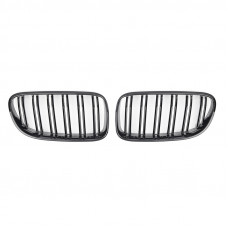 Решетки радиатора (ноздри) BMW 3 E92-E93 M3 Style LCI Gloss Black