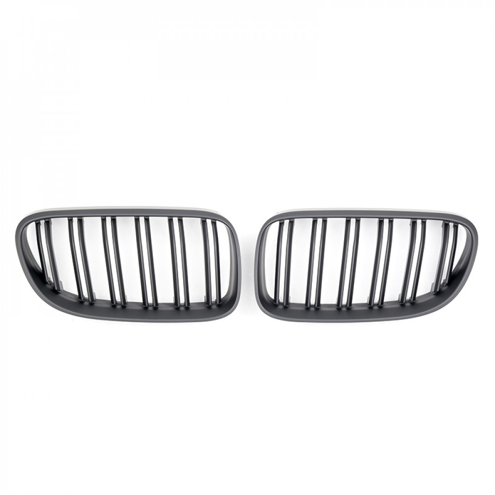 Решітка радіатора (ніздрі) BMW 3-Series E92/E93 (2010-2013) в стилі M3-Look (Matte Black)