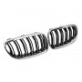 Решітка радіатора (ніздрі) BMW 3-Series E92/E93 LCI (2010-2013) в стилі M3 Gloss Black/Chrome