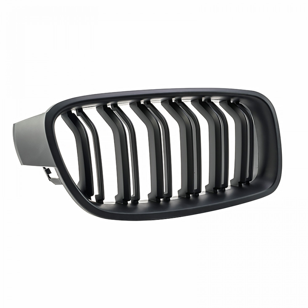 Решетки радиатора (ноздри) BMW 3 F30-F31 M3 Style Matte Black