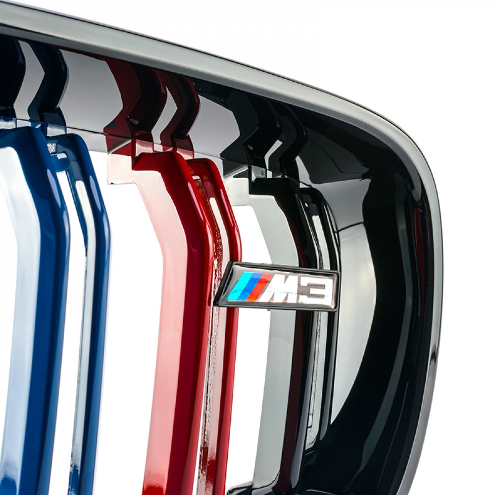Решетки радиатора (ноздри) BMW 3-Series F34 GT (2013-2016) в стиле M3 Black