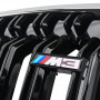Решітки радіатора (ніздрі) BMW 3-Series F34 GT (2013-2016) у стилі M3 (Gloss Black/Chrome)