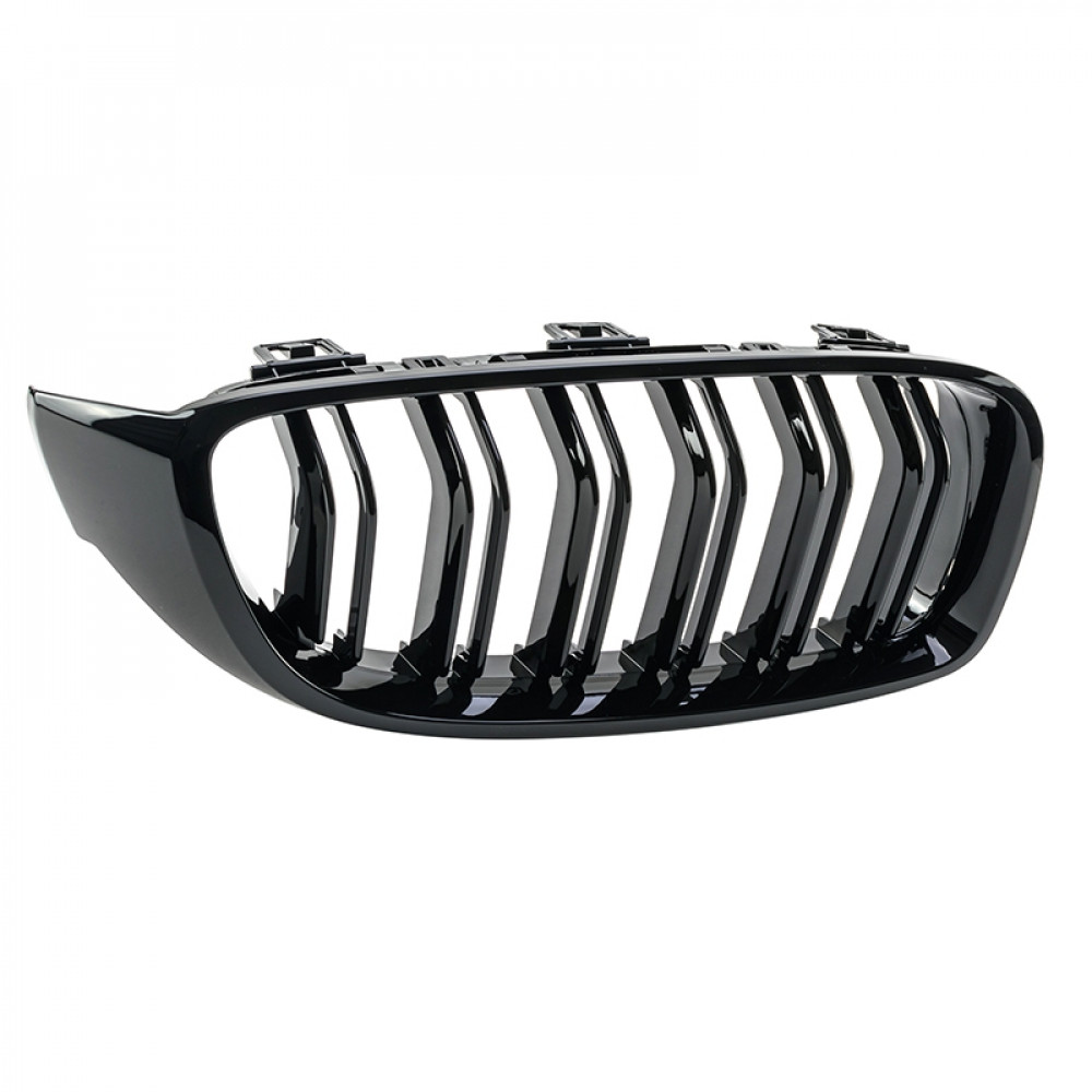 Решітки радіатора (ніздрі) BMW 4-Series F32/F33/F36 (2013-2020) у стилі M4 (Gloss Black)