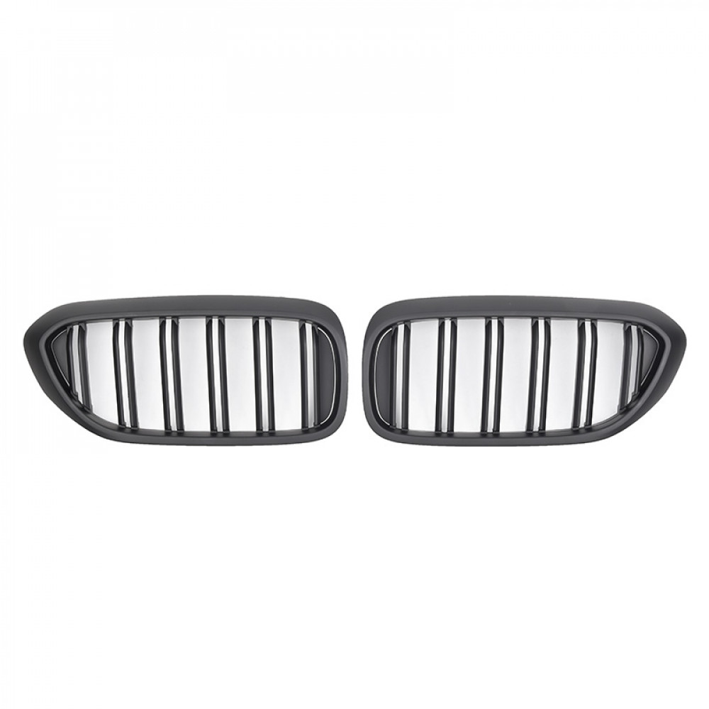Решетка радиатора (ноздри) BMW 5-Series G30/G31 (2016-2020) в стиле M5 (Matte)