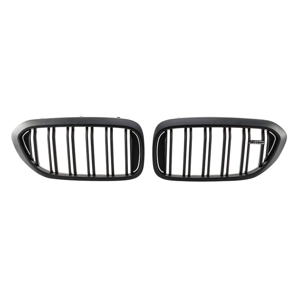 Решетка радиатора (ноздри) BMW 5-Series G30/G31 (2016-2020) в стиле M5 (Matte)