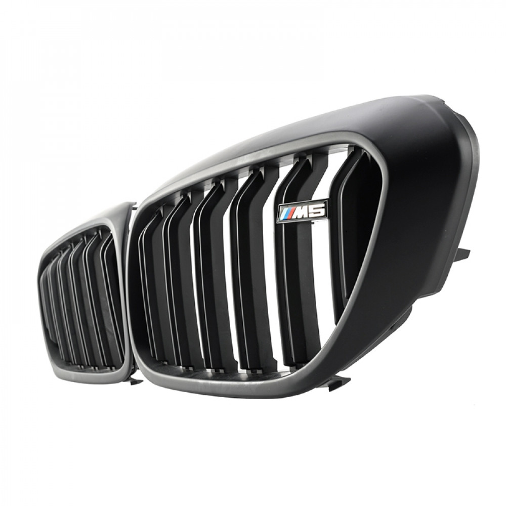 Решетка радиатора (ноздри) BMW 5-Series G30/G31 (2016-2020) в стиле M5 (Matte)