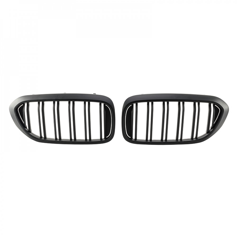 Решетка радиатора (ноздри) BMW 5-Series G30/G31 (2016-2020) в стиле M5 (Matte)