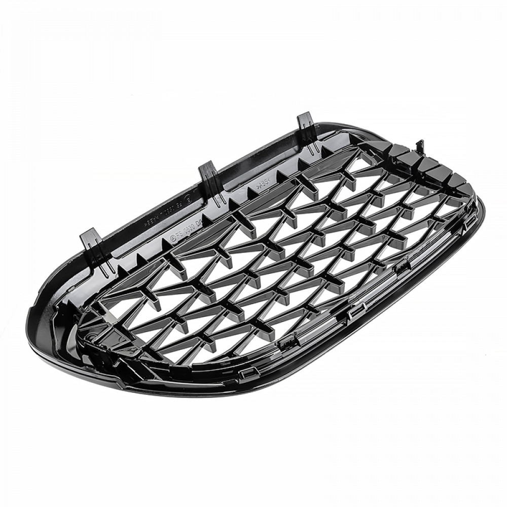 Решетка радиатора (ноздри) BMW 5-Series G30/G31 (2016-2020) в стиле Diamond