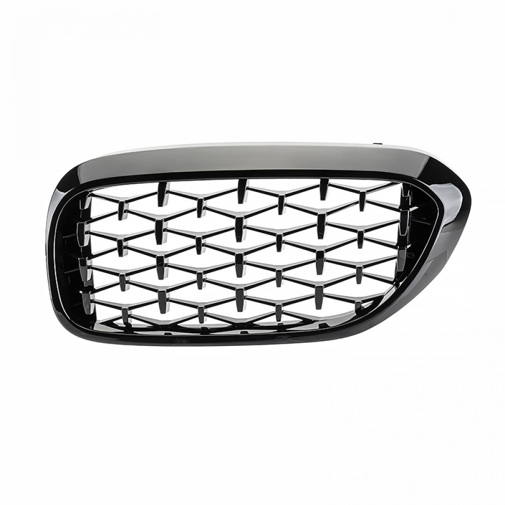 Решетка радиатора (ноздри) BMW 5-Series G30/G31 (2016-2020) в стиле Diamond