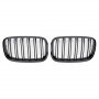 Решетки радиатора (ноздри) BMW X5 E70/X6 E71 (2007-2013) в стиле М (Gloss Black)