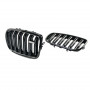 Решетки радиатора (ноздри) BMW X5 E70/X6 E71 (2007-2013) в стиле М (Gloss Black)