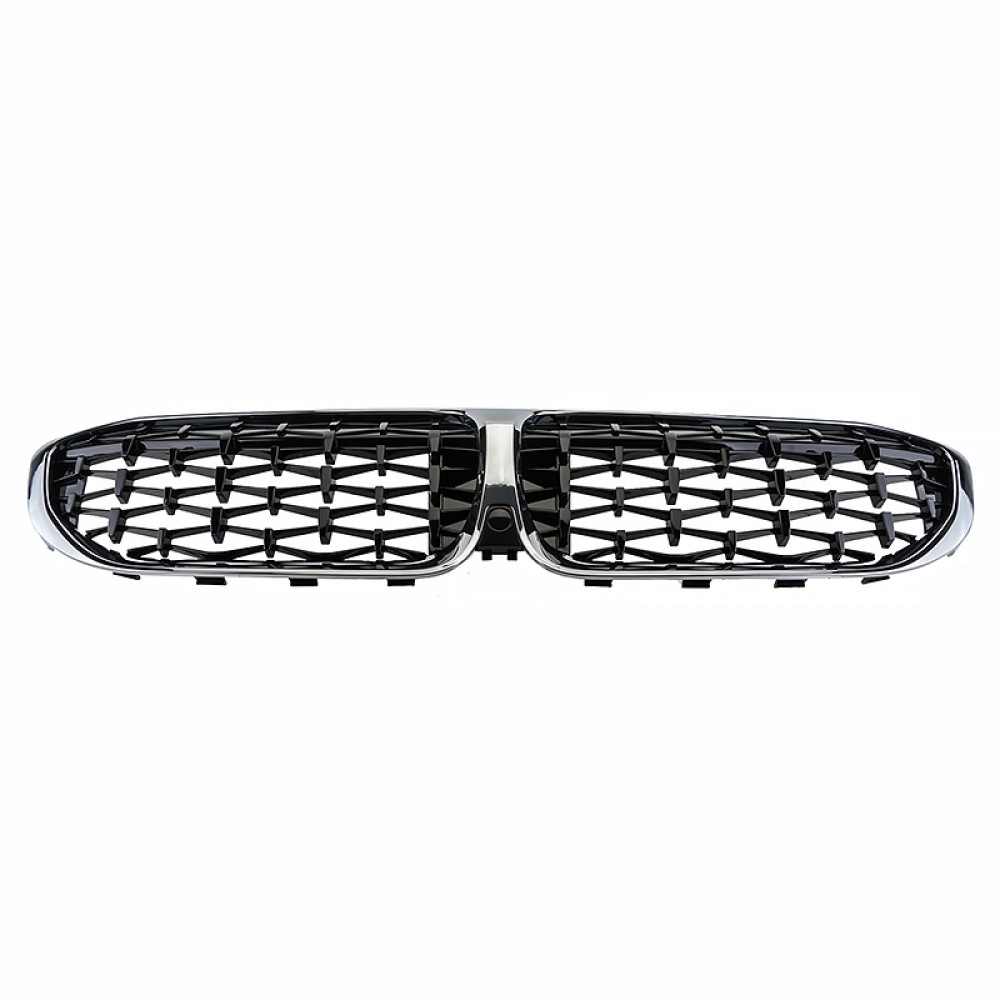 Решітка радіатора BMW 3-Series G20/G21 (2018-2022) у стилі Diamond Black/Chrome