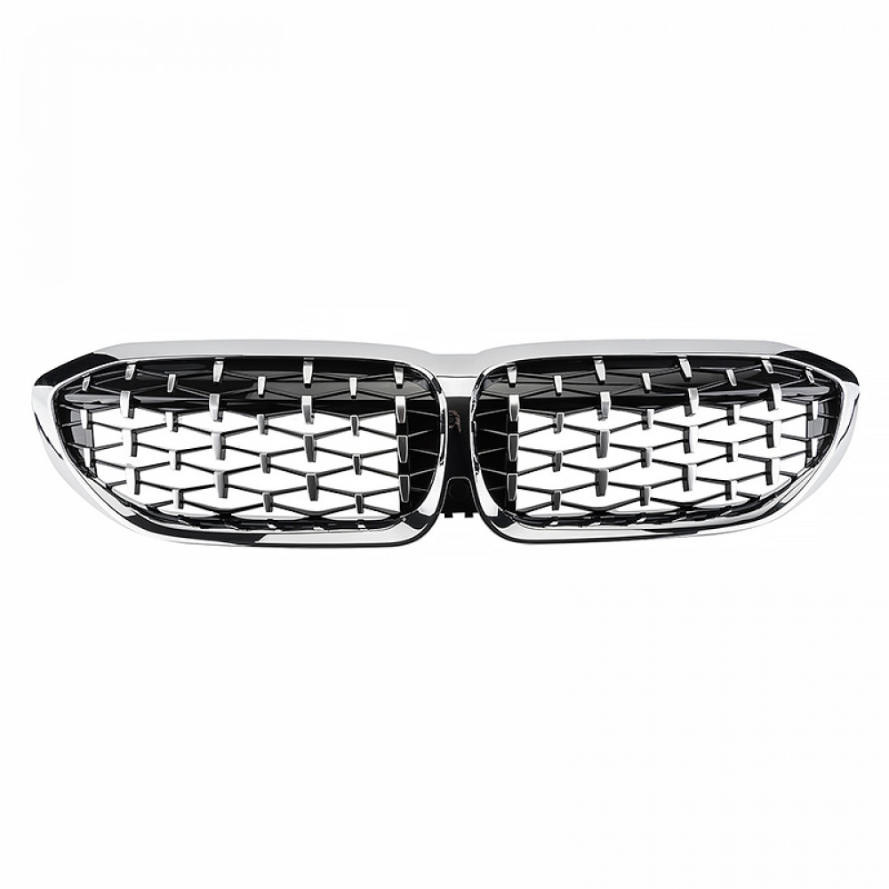 Решетка радиатора BMW 3-Series G20/G21 (2018-2022) в стиле Diamond