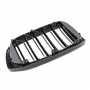 Решітка радіатора (ніздрі) BMW X3 G01/ X4 G02 (2017-2022) у стилі M-Look (Gloss Black)