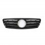 Решетка радиатора Mercedes C-Class W203 (2000-2007) в стиле AMG (Gloss Black)