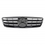 Решетка радиатора Mercedes C-Class W203 (2000-2007) в стиле AMG (Gloss Black)
