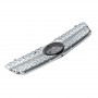Решетка радиатора Mercedes C-Class W203 (2000-2007) в стиле AMG (Silver Chrome)