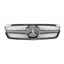 Решетка радиатора Mercedes C-Class W203 (2000-2007) в стиле AMG (Chrome)