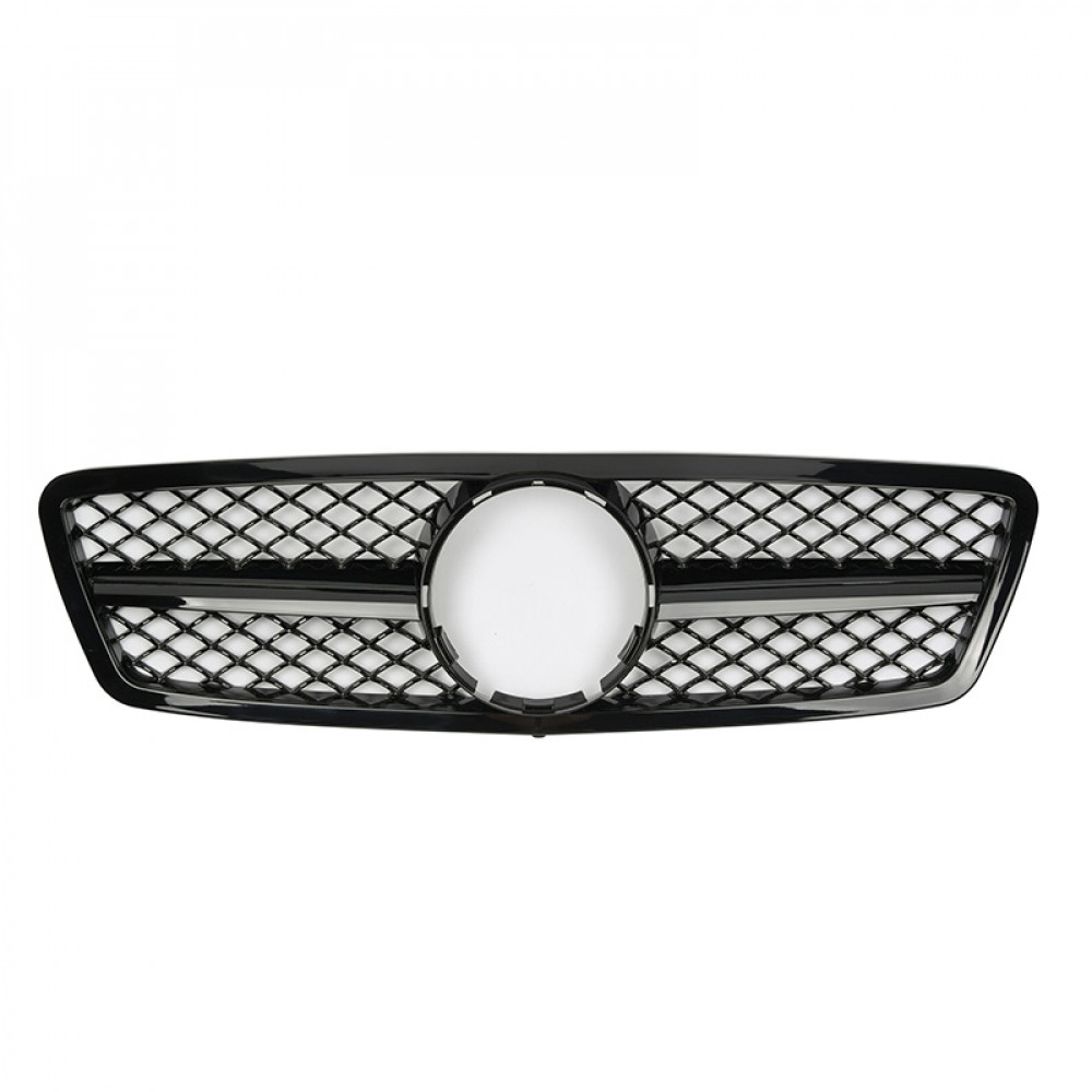 Решетка радиатора Mercedes C-klass W203 в стиле CL AMG Gloss Black