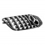 Решетка радиатора Mercedes C-Class W204 (2007-2014) в стиле Panamericana (Gloss Black/Chrome)