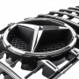 Решетка радиатора Mercedes C-Class W204 (2007-2014) в стиле Panamericana (Gloss Black/Chrome)