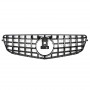 Решетка радиатора Mercedes C-Class W204 (2007-2014) в стиле Panamericana (Gloss Black)