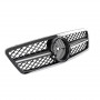 Решетка радиатора Mercedes C-klass W204 в стиле AMG Gloss Black