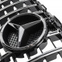 Решітка радіатора Mercedes C Class W205 у стилі GT чорний хром камера