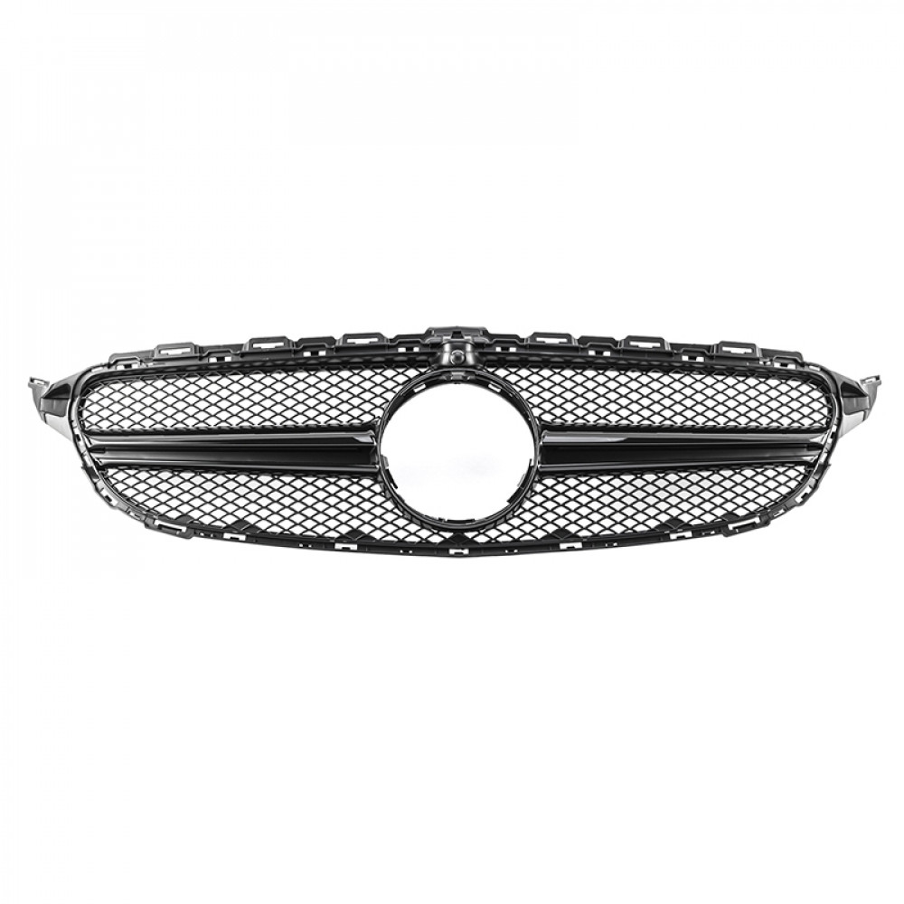 Решетка радиатора Mercedes C-klass W205 в стиле Avantgarde Black