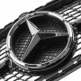 Решітка радіатора Mercedes C Class W205 у стилі Diamond чорний хром