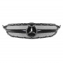 Решітка радіатора Mercedes C Class W205 у стилі Avantgarde чорний