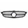Решітка радіатора Mercedes C Class W205 у стилі Diamond чорний хром