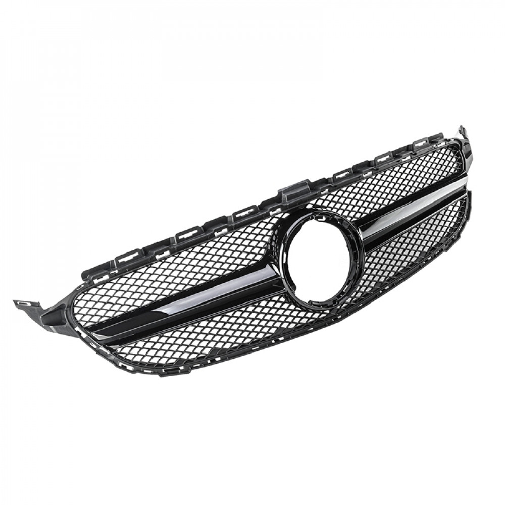 Решетка радиатора Mercedes C-klass W205 в стиле Avantgarde Black