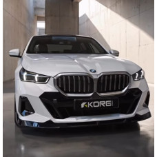 Передній спліттер для BMW 5 G60 M Performance | ABS | Чорний сапфір KORE
