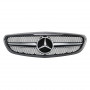 Решітка радіатора для Mercedes C-Class W205 (2014-2018) у стилі AMG C63 (під фарбування)