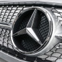 Решітка радіатора для Mercedes C-Class W205 (2014-2018) у стилі Diamond (Silver Chrome)