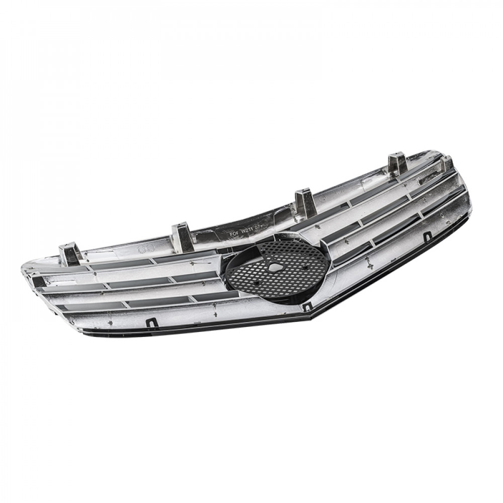 Решітка радіатора Mercedes E-Class W211 (2006-2009) у стилі AMG (Chrome)