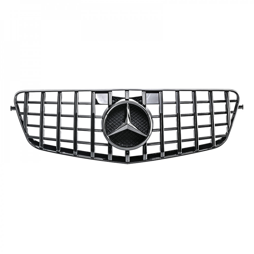 Решітка радіатора Mercedes E Class W212 стиль AMG Panamericana чорний