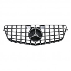 Решітка радіатора Mercedes E Class W212 стиль AMG Panamericana чорний
