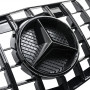Решітка радіатора Mercedes E Class W212 стиль AMG Panamericana чорний