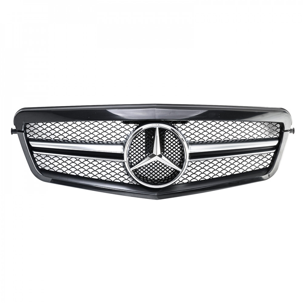 Решітка радіатора для Mercedes E-Class W212 (2009-2013) у стилі AMG