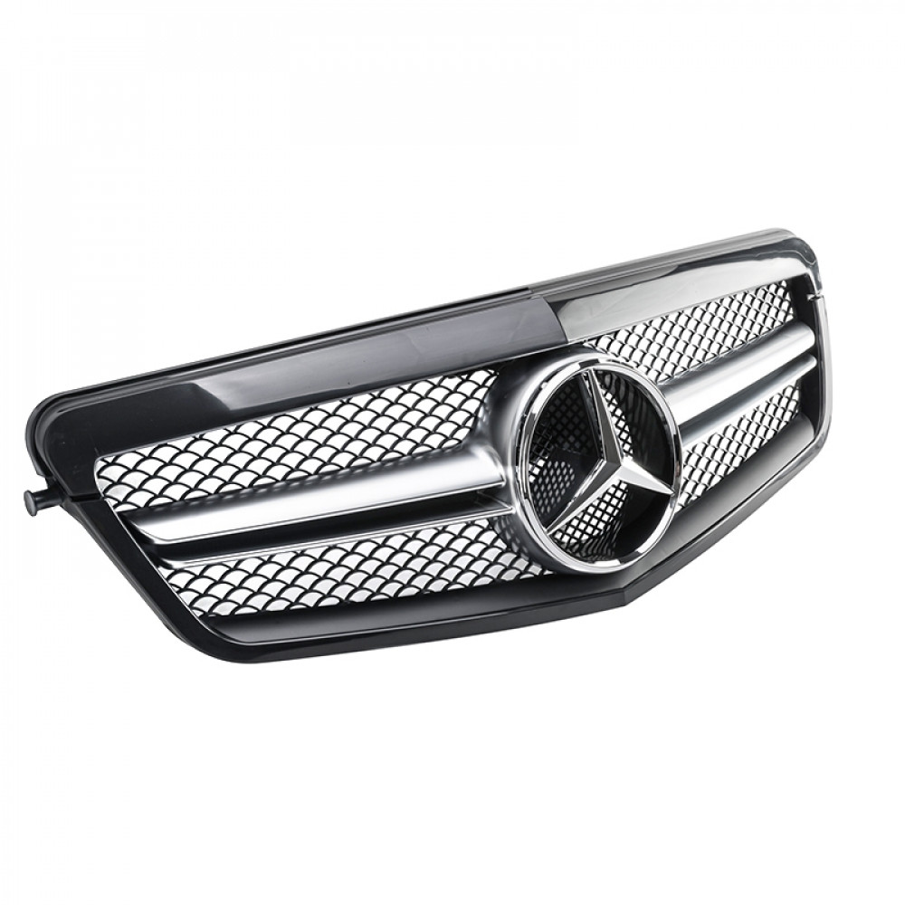 Решітка радіатора для Mercedes E-Class W212 (2009-2013) у стилі AMG