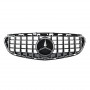 Решітка радіатора Mercedes E-Class W212 (2013-2016) у стилі Panamericana (Avantgarde Black)