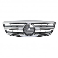 Решетка радиатора Mercedes S-Class W220 (2002-2005) в стиле AMG (Chrome)
