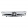 Решітка радіатора Mercedes CLS W219 (2004-2008) у стилі AMG (Silver Chrome)