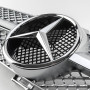 Решітка радіатора Mercedes CLS W219 (2004-2008) у стилі AMG (Silver Chrome)